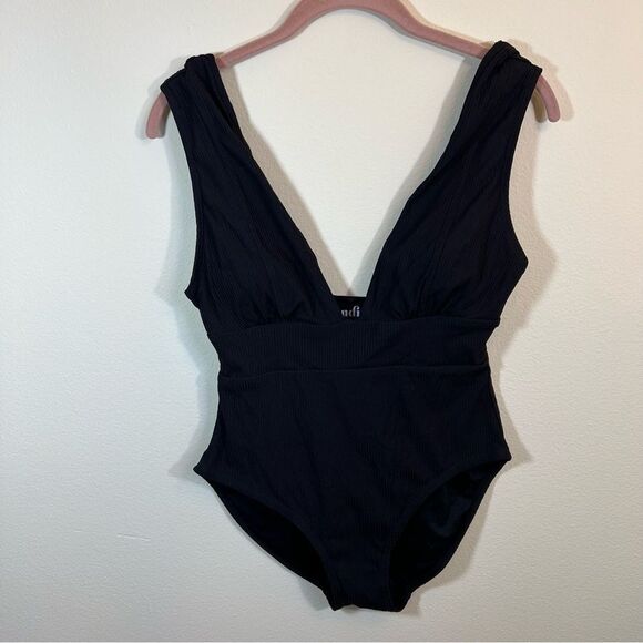 Andie Sample The Mykonos Black One Piece Swimsuit Women’s Small - Picture 3 of 13